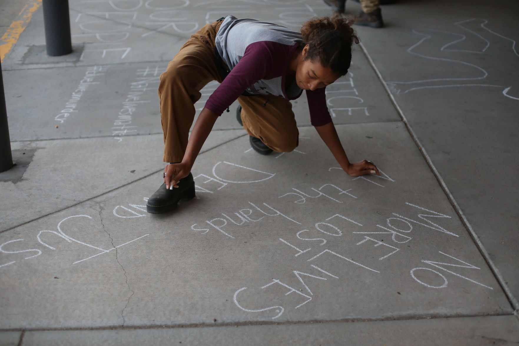 Vigil for man killed in police shooting